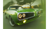 (Pre-Order) 1:18 1970 Dodge Super Bee Street Fighter "Mutant Bee" -- Green -- GMP