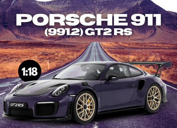 (Pre-Order) 1:18 2021 Porsche 911 (991.2) GT2 RS -- Ultra Violet Purple -- GT Spirit