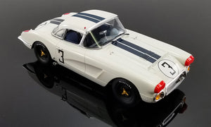 1:18 1960 24 Hours Le Mans -- #3 Cunningham 1960 Chevrolet Corvette C1 -- RAR