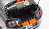 (Pre-Order) 1:18 2013 Shelby GT500 Mustang -- Black w/Orange Stripes -- Shelby Collectibles