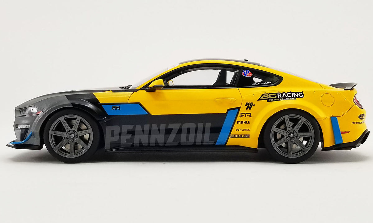 GT Spirit 1:18 Ford Mustang 2018 RTR Spec 5 Modèle en résine noire