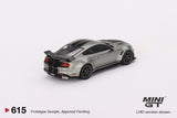 1:64 Shelby GT500 SE Widebody -- Pepper Gray Metallic -- Mini GT Ford