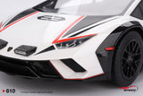 1:18 Lamborghini Huracán Sterrato -- #63 Bianco Asopo (White) -- TopSpeed Model