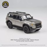 1:64 2024 Toyota Land Cruiser LC 250 Prado -- Meteor Shower Grey -- PARA64
