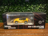 1:64 Suzuki Cappuccino -- Yellow -- BM Creations