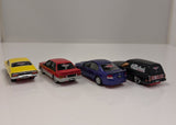 1:64 (Set of 4) Red Bellies -- Oz Wheels 2025 Diecast Expo -- VK, BA, XA, HJ