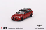 1:64 BMW M3 (G81) Competition Touring -- Toronto Red Metallic -- Mini GT