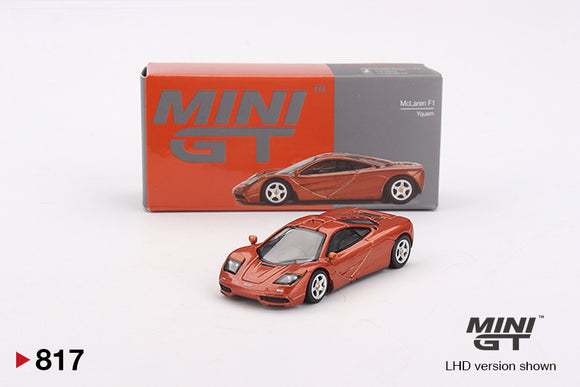 1:64 McLaren F1 -- Yquem (Golden Orange) -- Mini GT MGT00817