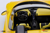 1:18 Bugatti W16 Mistral -- Yellow -- TopSpeed Model TS0598
