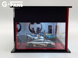 1:64 Koenigsegg Dealership Showroom Diorama Display with LEDs -- G-Fans 710001