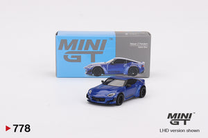 1:64 Nissan Z Pandem -- Seiran Blue -- Mini GT MGT00778