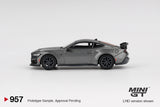 1:64 Ford Mustang Dark Horse 2024 -- Carbonized Grey -- Mini GT MGT00957