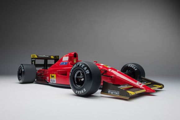 (Pre-Order) 1:12 1990 Alain Prost -- French GP Winner -- Ferrari 641/2 -- GP Replicas F1
