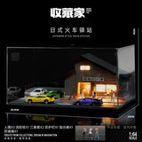 1:64 Diorama – Japanese Style Train Station Miniature Scene -- SCJ 82027