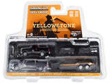 1:64 Yellowstone -- 2018 Ford F-150 Pickup with 1992 Ford Bronco -- Greenlight