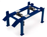1:18 Adjustable 4-Post Hoist -- Blue -- Greenlight
