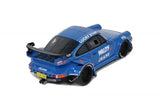 1:18 RWB 911 (964) -- "Wally's Jeans" Arrow Osho Blue -- GT Spirit Porsche