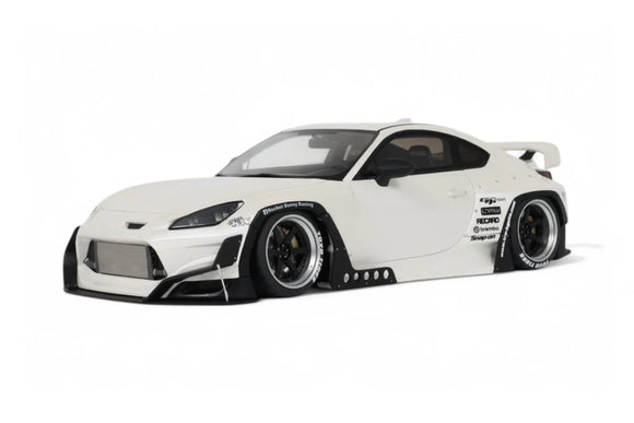 1:18 Toyota GR86 Pandem -- White/Black -- GT Spirit