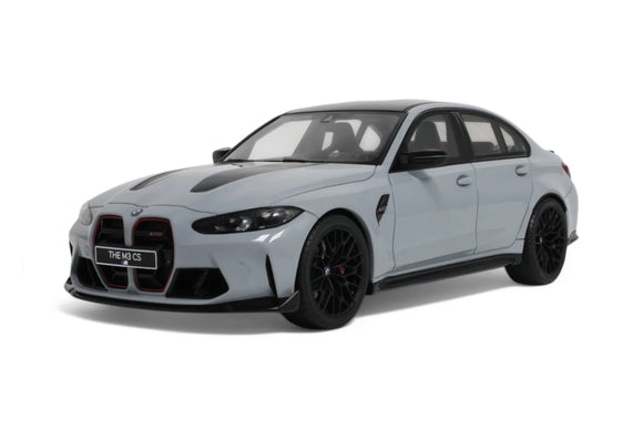 1:18 BMW M3 CS M (G80) 2024 -- Grey -- GT Spirit
