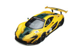 1:8 2014 McLaren P1 GTR -- #51 Yellow/Green -- GT Spirit