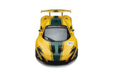 1:8 2014 McLaren P1 GTR -- #51 Yellow/Green -- GT Spirit