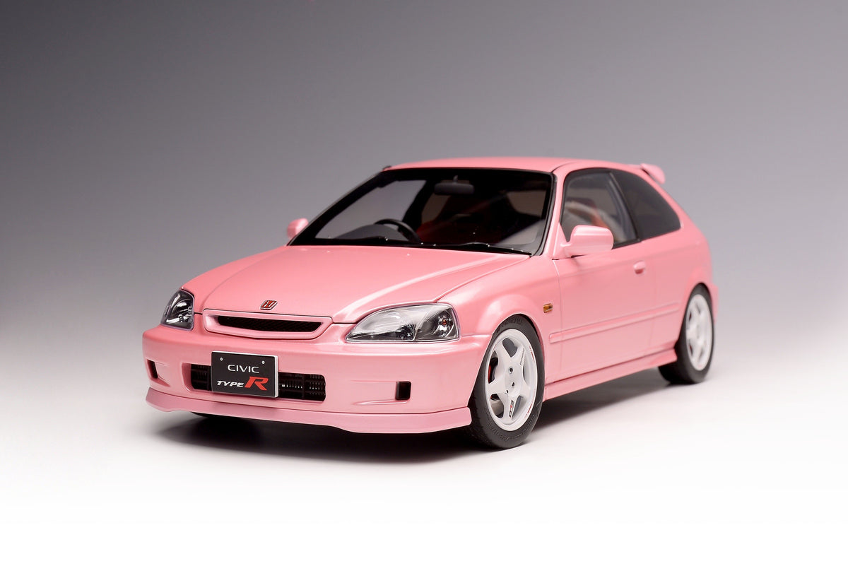 (Pre-Order) 1:18 Honda Civic Type R (EK9) -- Sweet Pink -- Motorhelix