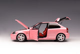 (Pre-Order) 1:18 Honda Civic Type R (EK9) -- Sweet Pink -- Motorhelix