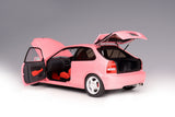 (Pre-Order) 1:18 Honda Civic Type R (EK9) -- Sweet Pink -- Motorhelix