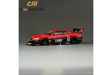 1:64 Nissan R34 Skyline GTR LBWK Super Silhouette -- #5 Red/Black -- CM-Model