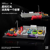 1:64 Diorama – Japanese Style Parking Lot Miniature Scene -- SCJ 82035