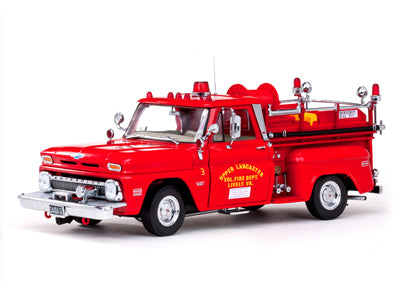1:18 1965 Chevrolet C-20 Fire Truck - Upper Lancaster Fire Department