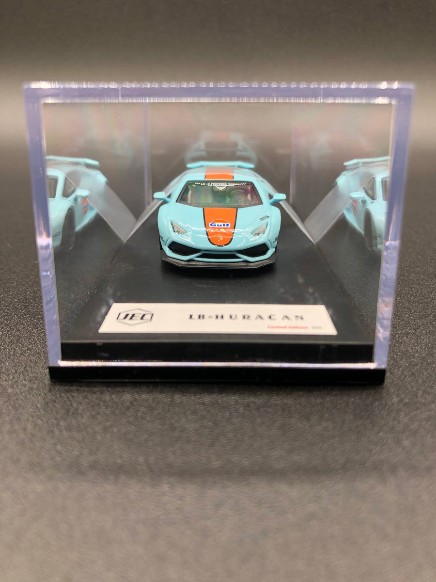 Modèle Réduit 1:64 Lamborghini Huracan Liberty Walk Rouge Métallisé - JEC Models - Collection Voiture