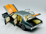 1:18 Holden HQ Monaro GTS -- Gunmetal Grey w/Orange Stripes -- Classic
