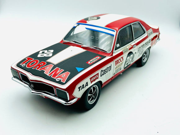 1:18 1972 Bathurst Winner Peter Brock -- Holden LJ Torana GTR XU-1 -- Classic