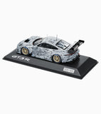 1:43 Porsche 911 GT3 R (992) -- 2022 White Camouflage Test Car Erlkönig -- Spark