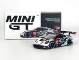 1:64 2025 IMSA Petit Le Mans -- #77 "Skeleton Rexy" Porsche 911 GT3 R -- Mini GT