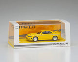 1:64 NISMO 400R (Nissan Skyline R33 GTR) -- Yellow -- Kyosho 07128LY