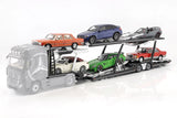 1:18 Car Carrier -- Lohr Car Transporter Semitrailer Truck Trailer -- NZG