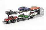 1:18 Car Carrier -- Lohr Car Transporter Semitrailer Truck Trailer -- NZG