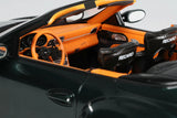 1:18 Porsche 911 (997-2) Old & New Convertible -- Dark Green -- GT Spirit GT548
