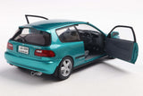 1:18 Honda Civic (EG6) 1991 -- Aztec Green -- Solido