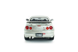 1:18 Nissan Skyline GT-R (R34) Z-Tune -- Silver -- Solido