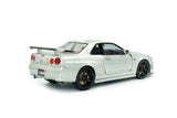 1:18 Nissan Skyline GT-R (R34) Z-Tune -- Silver -- Solido