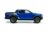 1:18 Ford Ranger Raptor 2024 -- Blue Lightning -- Solido