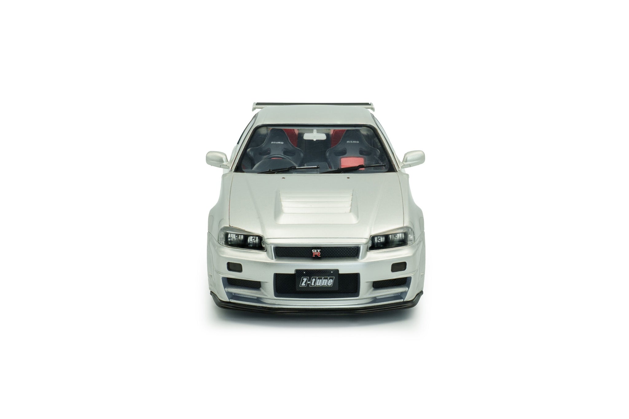 1:18 Nissan Skyline GT-R (R34) Z-Tune -- Silver -- Solido