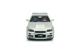 1:18 Nissan Skyline GT-R (R34) Z-Tune -- Silver -- Solido