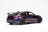 1:18 Honda Civic Type-R (FL5) Customised -- Chameleon Purple -- Motorhelix M85326