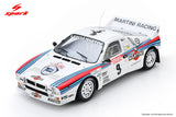 (Pre-Order) 1:18 1983 Tour de Corse Winner -- #9 Martini Lancia 037 -- Spark