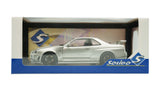 1:18 Nissan Skyline GT-R (R34) Z-Tune -- Silver -- Solido
