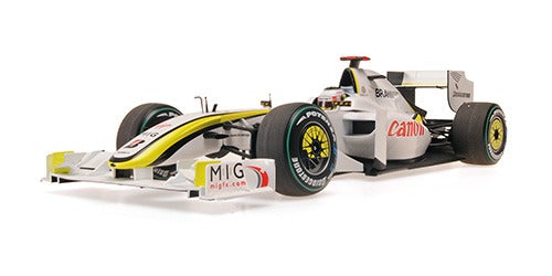 1:18 2009 Jenson Button -- Singapore GP -- #22 Brawn GP -- Minichamps